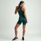 Athleisure Elegance High-Neck Dress