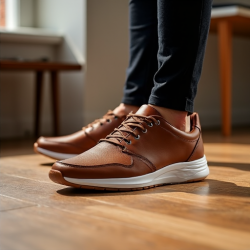 UrbanStride Leather Sneakers