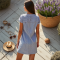 Nautical Breeze Striped Boatneck Dress