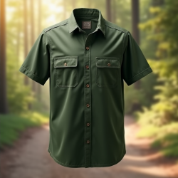 NatureGuard Men's Insect-Repellent Outdoor Shirt