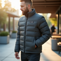 EverWarm Men's Down Sweater Jacket