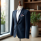 Urban Elite Slim-Fit Stretch Chino Blazer