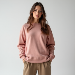 Cozy Chic Washed Terry Pullover