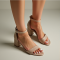 Elysian Breeze Open-Toe Block Heel Sandals
