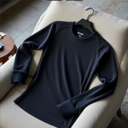 ThermoWaffle Crew - Men’s Premium Long Sleeve