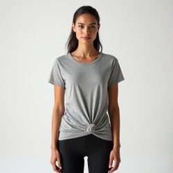 Twist & Flow Women's Yoga T-Shirt