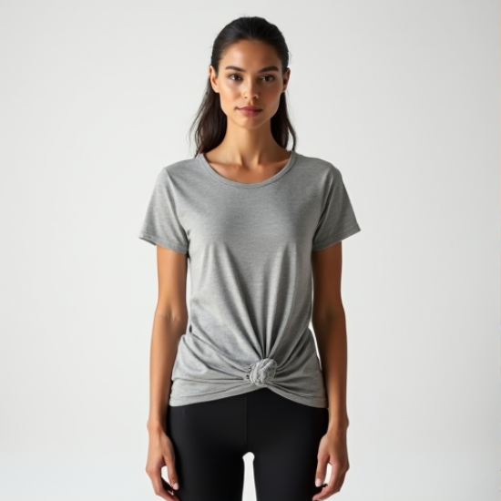 Twist & Flow Women's Yoga T-Shirt
