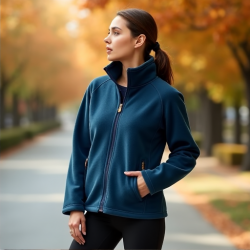 Evergreen Luxe Fleece Full-Zip Jacket