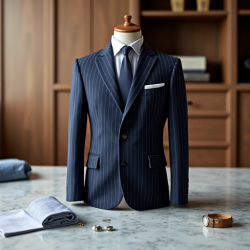 Savile Row Stripe Blazer