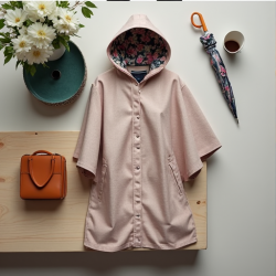 AquaChic Women's Cape-Style Rain Poncho