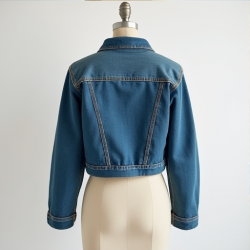 Urban Chic Cropped Denim Jacket