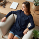 Elegance Side-Slit Tunic Sweater
