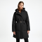 Elegance Shield Women's Belted Puffer Coat