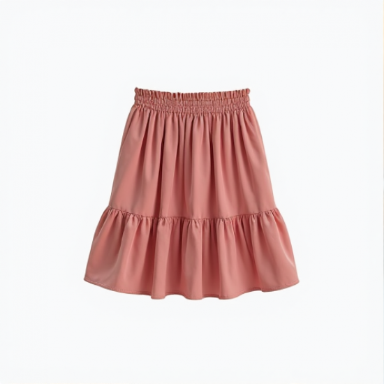 Elysian Dream Tiered Ruffle Mini Skirt
