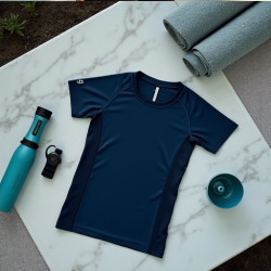 Elysian Flow Keyhole Running Tee