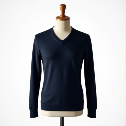 Elysian V-Neck Lambswool Sweater