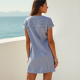 Nautical Breeze Striped Boatneck Dress