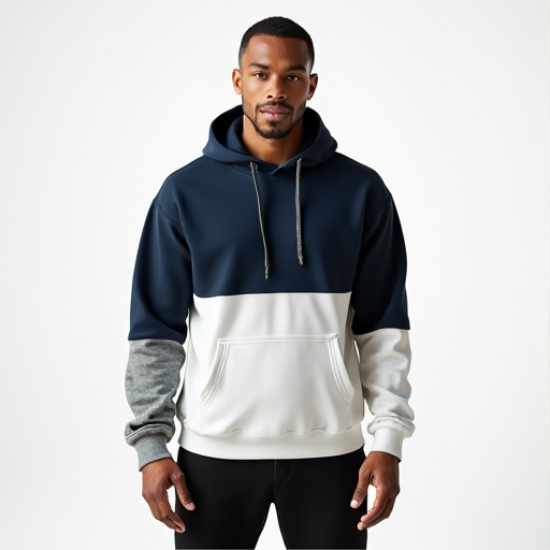 Urban Edge Colorblock Hoodie