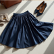 Elegance in Motion Drop-Yoke Pleated Skirt