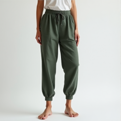 Chic Comfort Crinkle Joggers