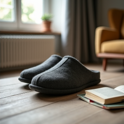 Nordic Comfort Wool Slippers