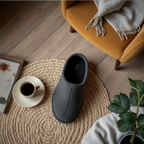 Nordic Comfort Wool Slippers
