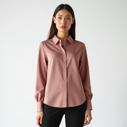 Elysian Silky Tencel Long Sleeve Shirt