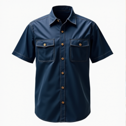 Titan Pro Men's Double Pocket Ripstop Work Shirt