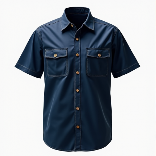 Titan Pro Men's Double Pocket Ripstop Work Shirt