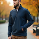 EverWarm Men's Quarter-Zip Fleece Pullover