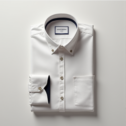 Elegant Weave Men's Jacquard Shirt