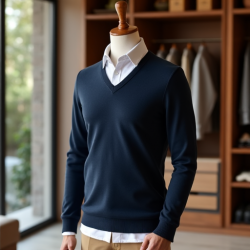 Elysian Supima V-Neck Sweater