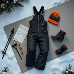 Alpine Adventure Women's Insulated Snow Bib Overalls