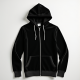 Velvet Luxe Zip-Up Hoodie