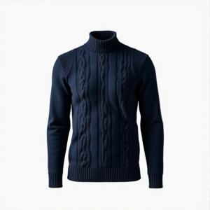 Heritage Cable-Knit Fisherman Sweater