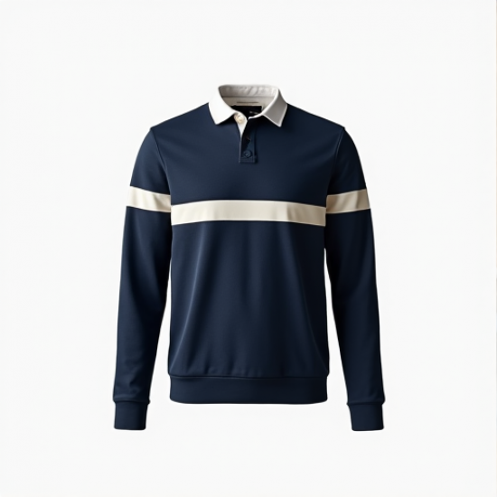 Heritage Stripe Rugby Sweatshirt