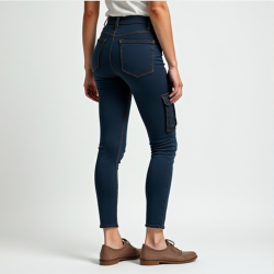 Urban Chic Mid-Rise Skinny Cargo Pants