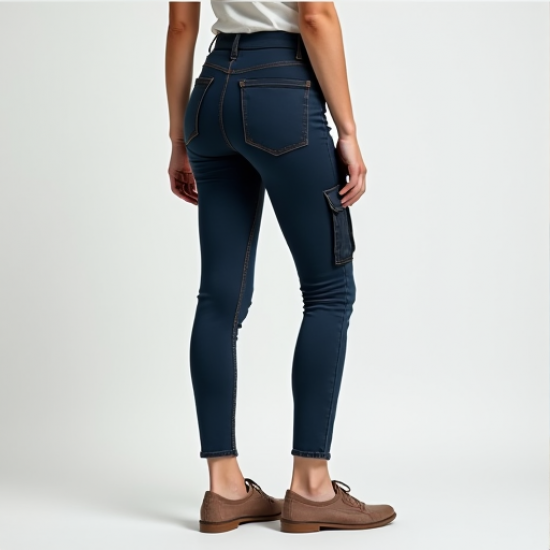 Urban Chic Mid-Rise Skinny Cargo Pants