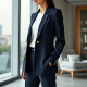 Urban Chic Cinched-Waist Blazer