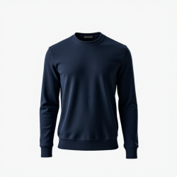 Urban Comfort Textured Knit Crewneck Sweatshirt