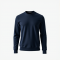 Urban Comfort Textured Knit Crewneck Sweatshirt
