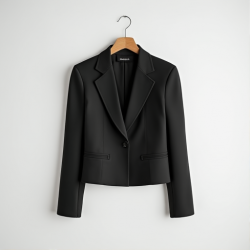 Chic Elegance Cropped Blazer