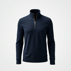 LuxeBlend Half-Zip Sweater