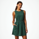 EcoTrail Sleeveless A-Line Hiking Dress