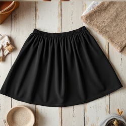 CozyChic French Terry Pull-On Skirt