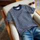 Classic Striped Pima Cotton Tee