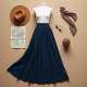 Wanderlust Flow Maxi Skirt