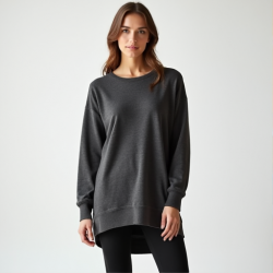 Chic Horizon High-Low Tunic Sweater