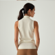 Chic Comfort Sleeveless Turtleneck Sweater
