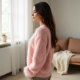 Cozy Luxe Fuzzy Eyelash Knit Sweater Cozy Luxe Fuzzy Eyelash Knit Sweater